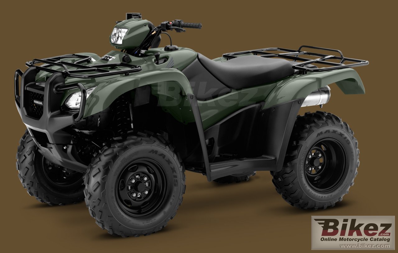 Big Honda fourtrax foreman 4x4 picture and wallpaper from Bikez.com